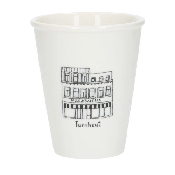 Giebel-becher, turnhout, porzellan, 200 ml