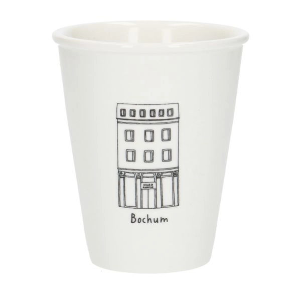 Giebel-becher, bochum, porzellan, 200 ml
