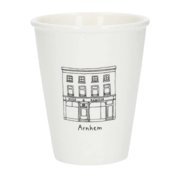 Giebel-becher, arnheim, porzellan, 200 ml