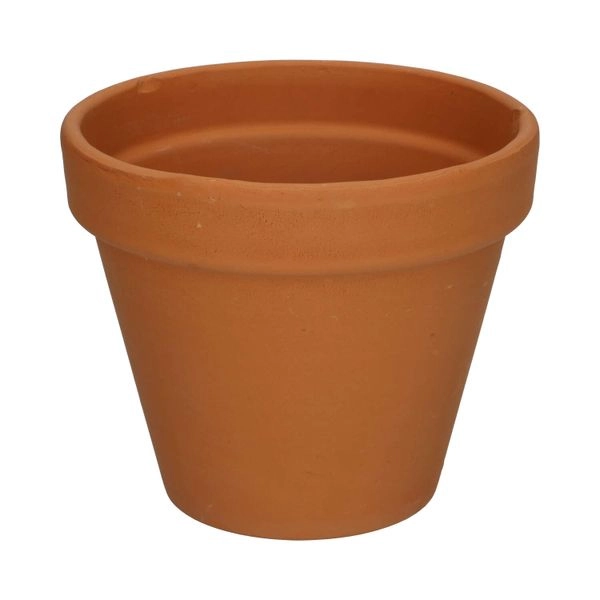 Blumentopf mit rand, terrakotta, ø 13,5 cm