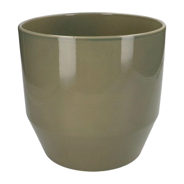 Übertopf, steingut, zartgrün, ø 23 cm