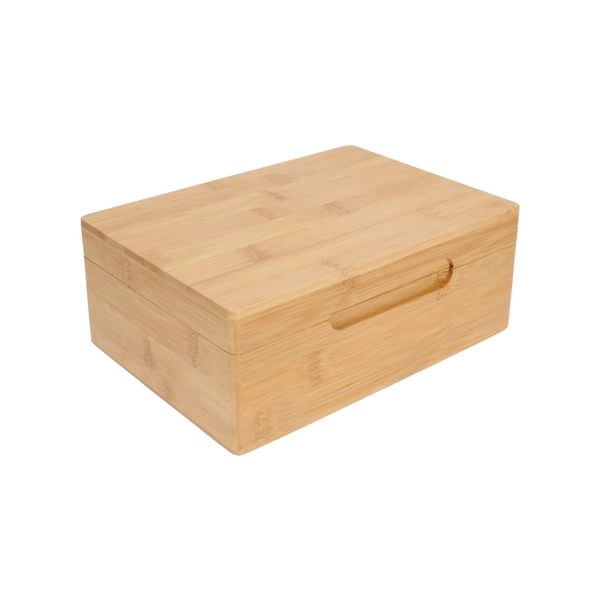 Teebox, 6 fächer, bambus