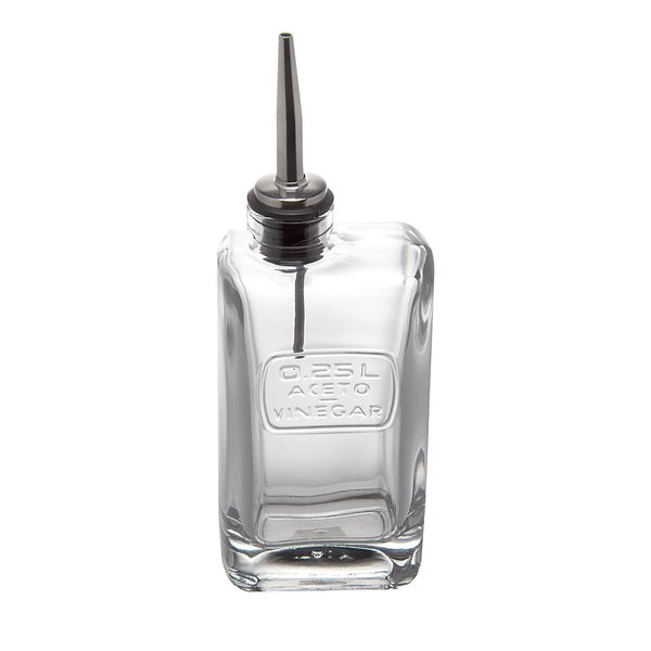 Essigflasche, eckig, 0,25 l