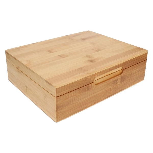Teebox, 12 fächer, bambus