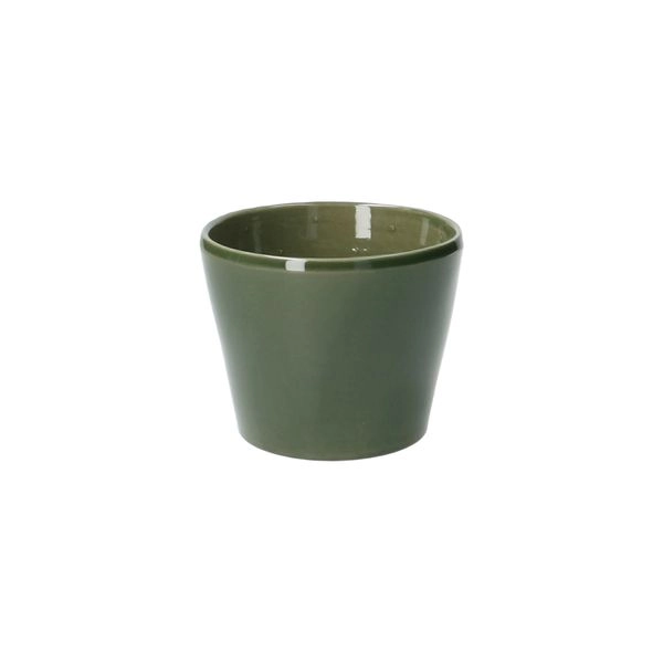 Übertopf, keramik, dunkelgrün, ø 11,5 cm