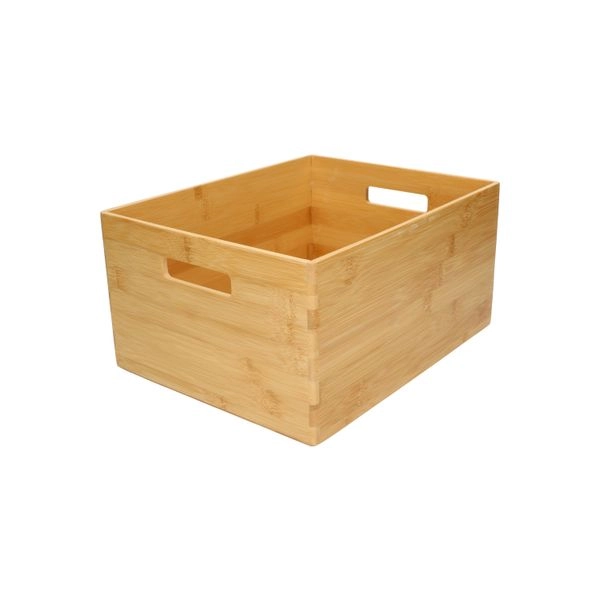 Box, bambus, groß, 30 x 24 x 15 cm