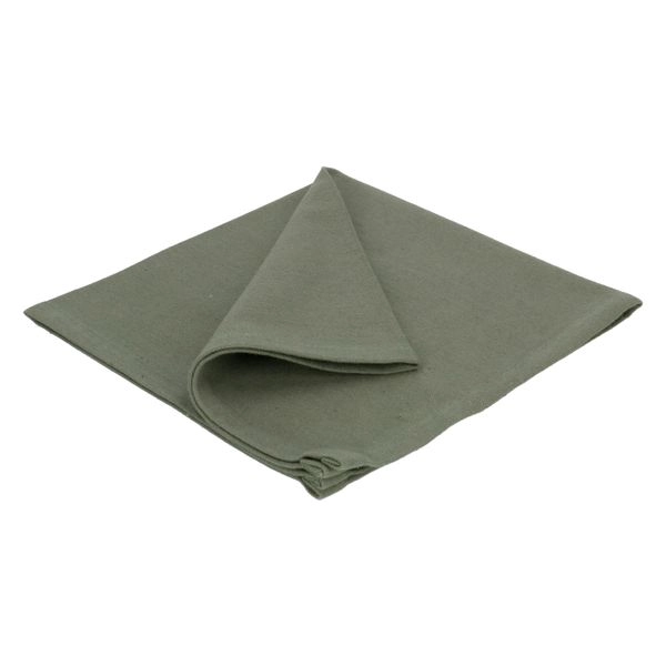 Serviette, bio-baumwolle (gots), thymiangrün, 40 x 40 cm