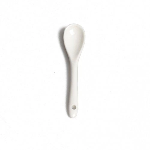 Porzellanlöffel klein, 8 cm