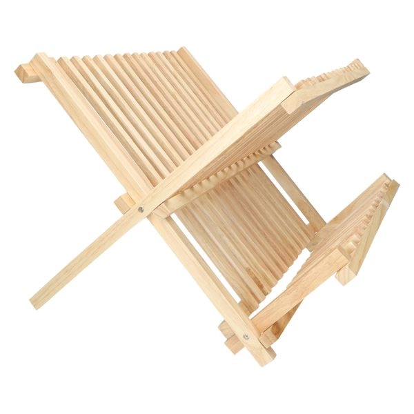 Abtropfständer, kautschukholz, groß