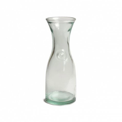 Karaffe aus grünem recycling-glas, 0,8 liter