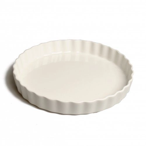 Kuchen- und quicheform, porzellan, ø 30 zentimeter