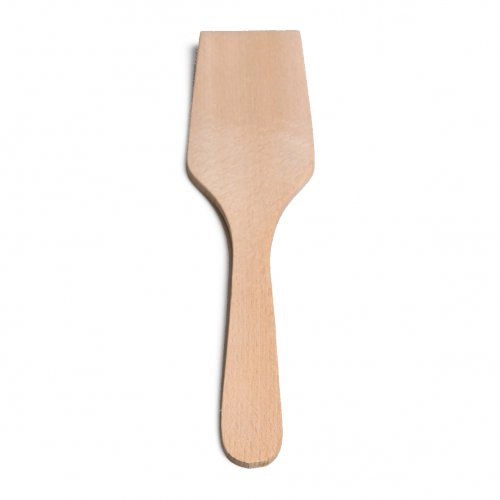 Spatel gebogen, buchenholz, 29,5 cm