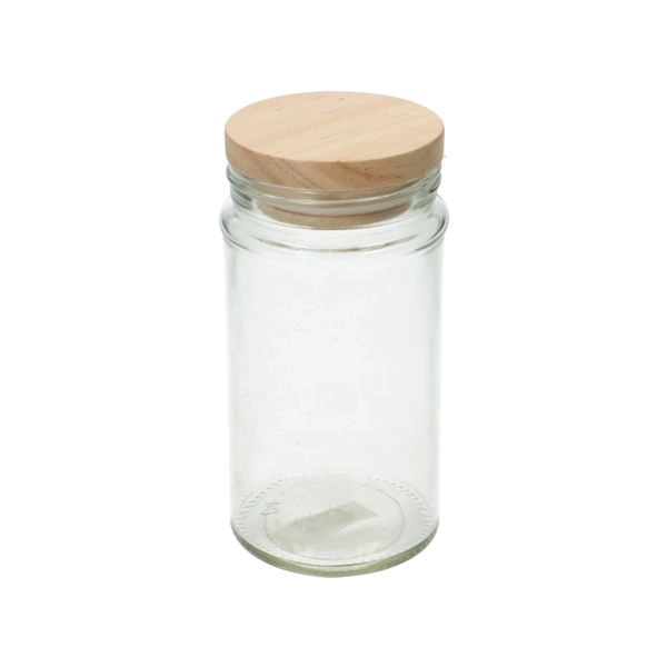 Vorratsglas mit holzdeckel, 550 ml