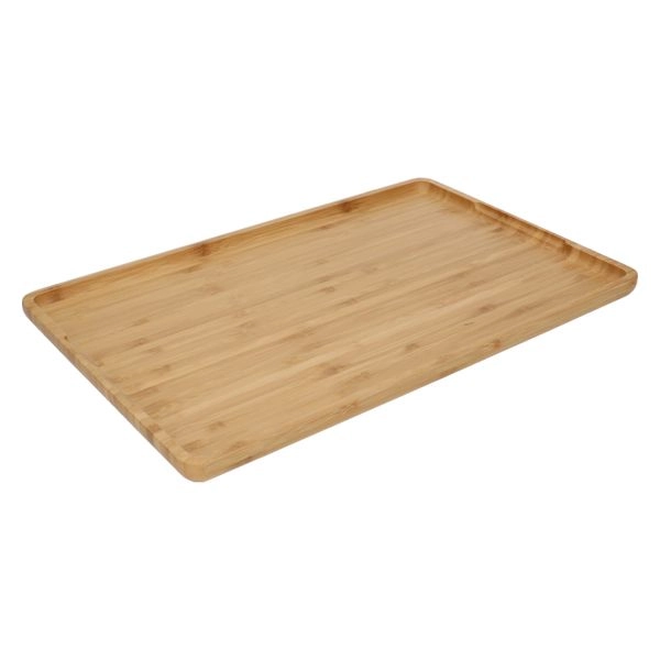Tablett, bambus, groß