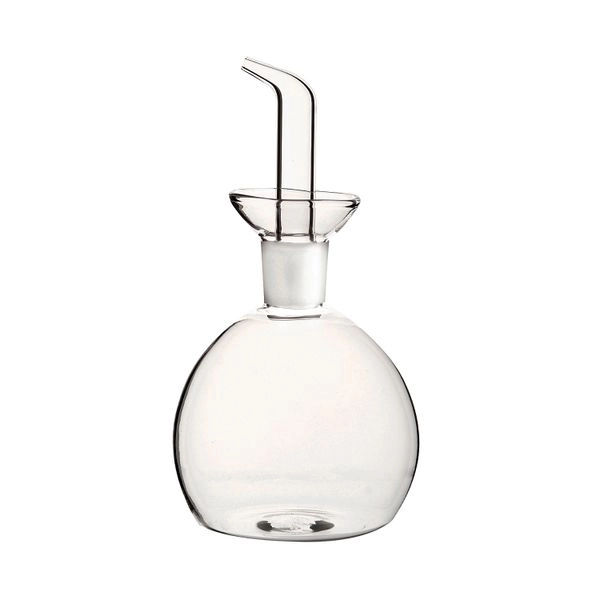 Öl-/essigfläschchen rund, glas, 250 ml