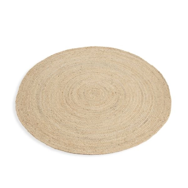 Teppich rund, jute, ø 120 cm