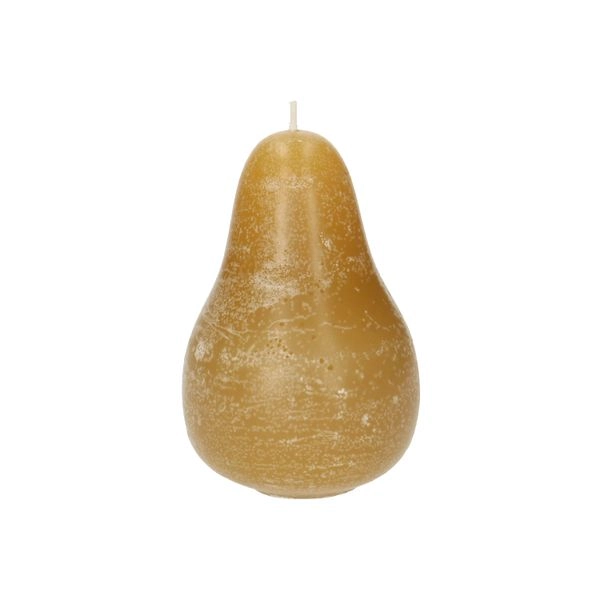 Kerze birne, gelb, ø11 x 7,5 cm