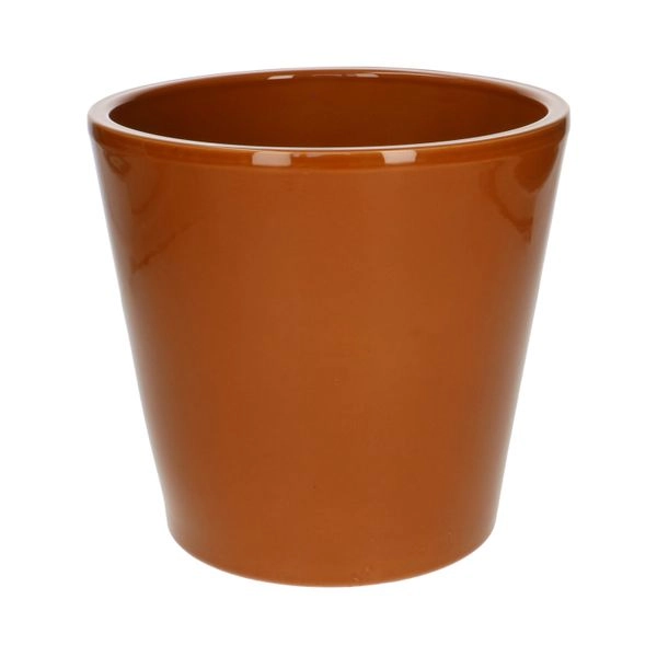 Übertopf, steingut, terrakottafarben, ø20 cm
