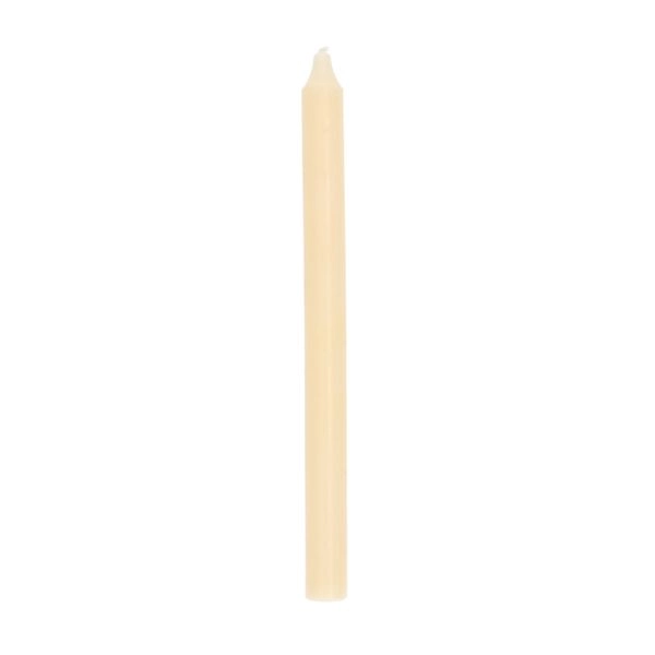 Tafelkerze, vanille, 27 cm