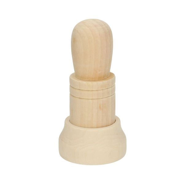 Holzstampfer f. anzuchttöpfchen ø6,5x11cm