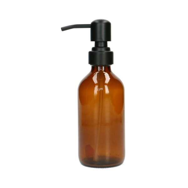 Seifenspender, braunes glas, 250 ml