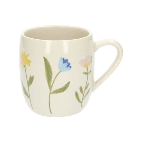 Teebecher, steingut, wildblumen, ø 9,5 cm