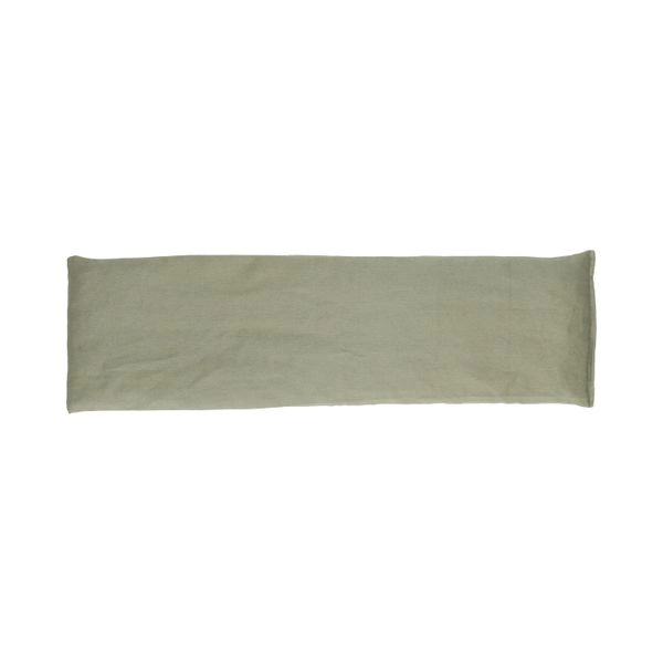 Kirschkernkissen lang, gots bio-baumwolle, 17 x 60 cm