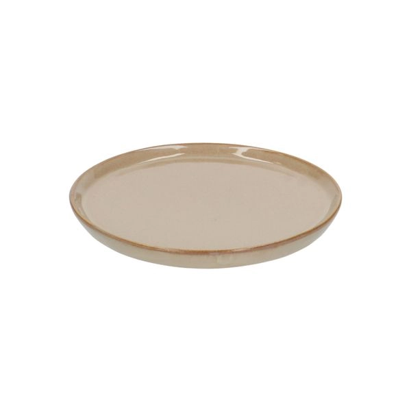 Kuchenteller reactive glasur, steingut, sandfarben, ø 15 cm