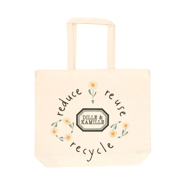 Tasche, dille & kamille, recycelte baumwolle