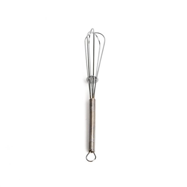 Schneebesen aus rostfreiem stahl, schmal, 13 cm