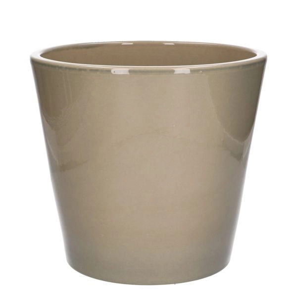 Übertopf, steingut, zartgrün, ø 24 cm