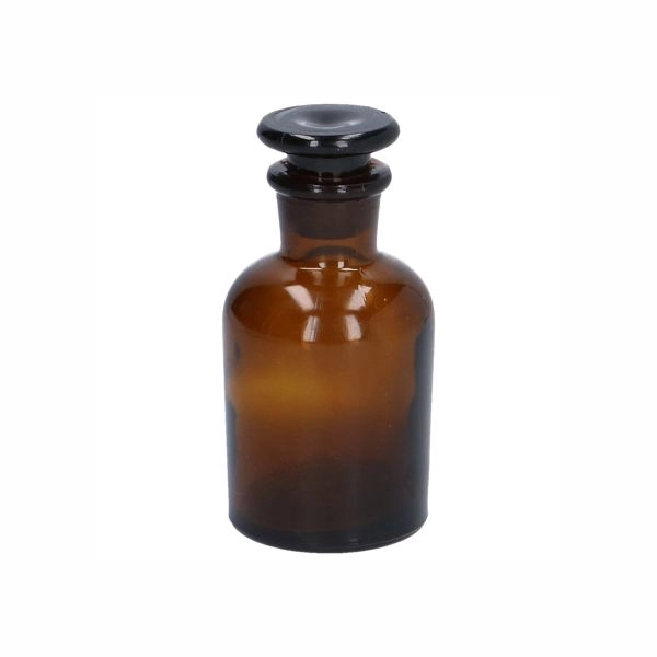 Apothekerglas, braun, ø 4,5 x 9 cm
