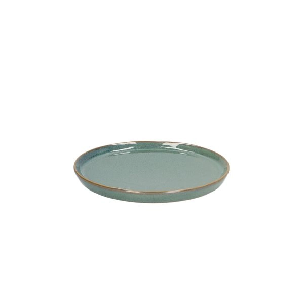 Kuchenteller reactive glasur, steingut, grün, ø 15 cm