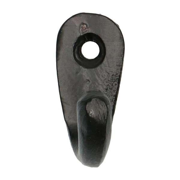 Wandhaken, metall, schwarz,
