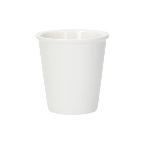 Becher mit rand, porzellan, ø7 x 7,5 cm
