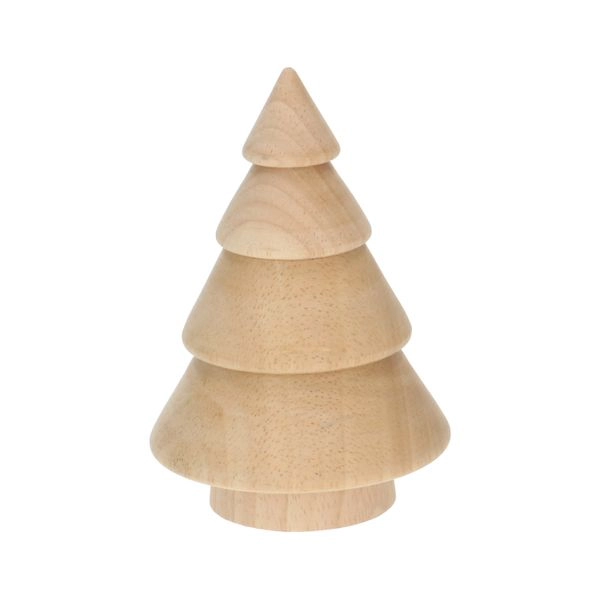 Weihnachtsbaum, holz, 12 cm
