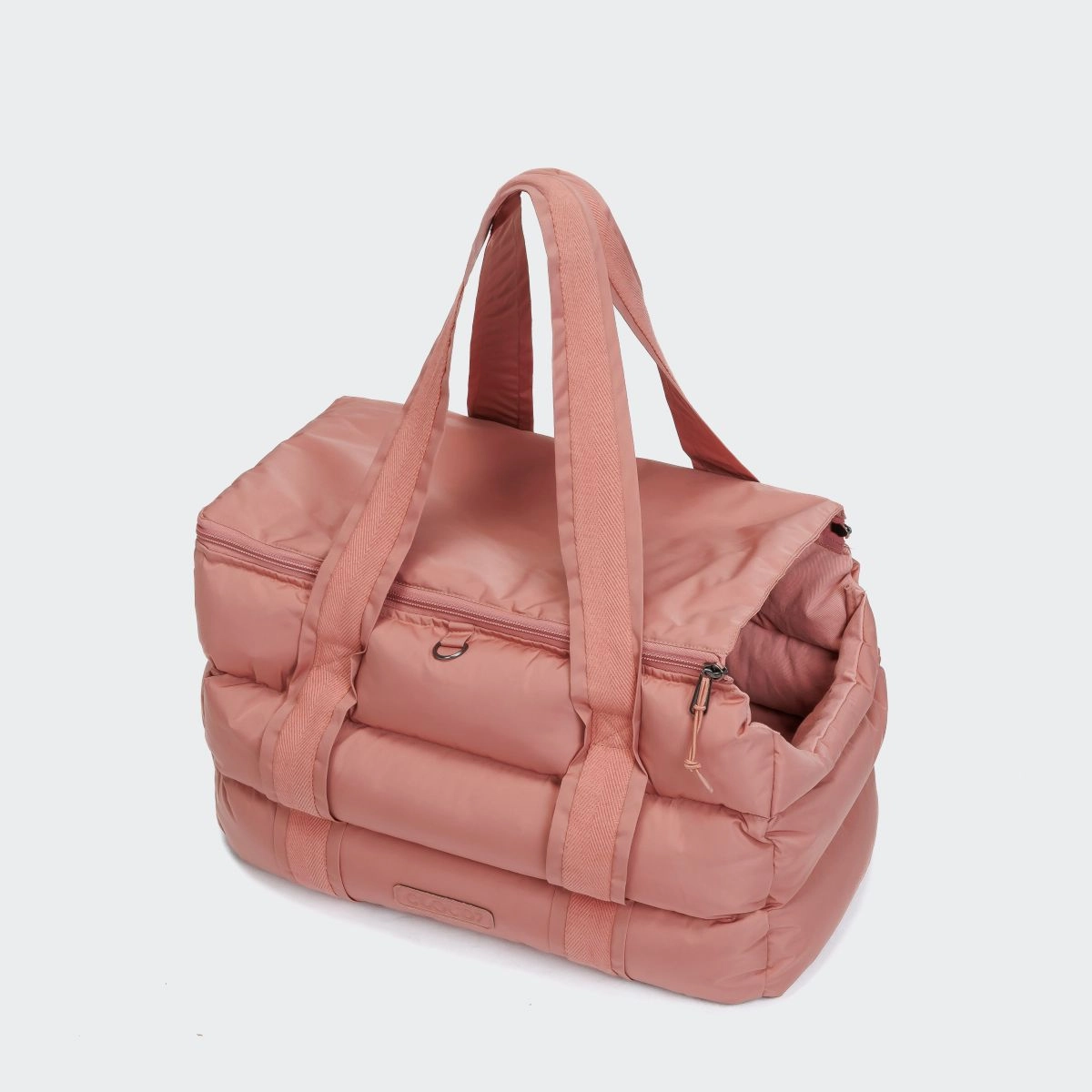 Cloud7 Hundetasche Montreal Faded Rosé M M Rosa Welpentasche | Reisetasche | Hundebett für unterwegs | Minileine für Sicherheit | bis 8 kg | stabiler