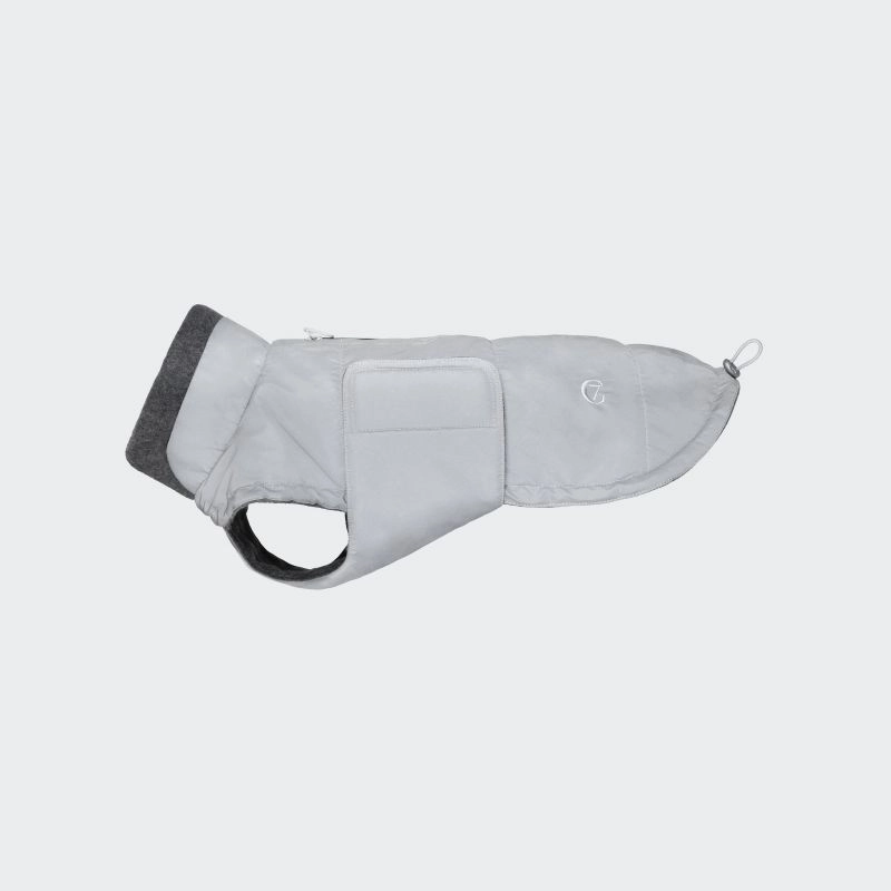 Cloud7 Hundemantel Brooklyn Reflective Dackel 2 Grau Silber