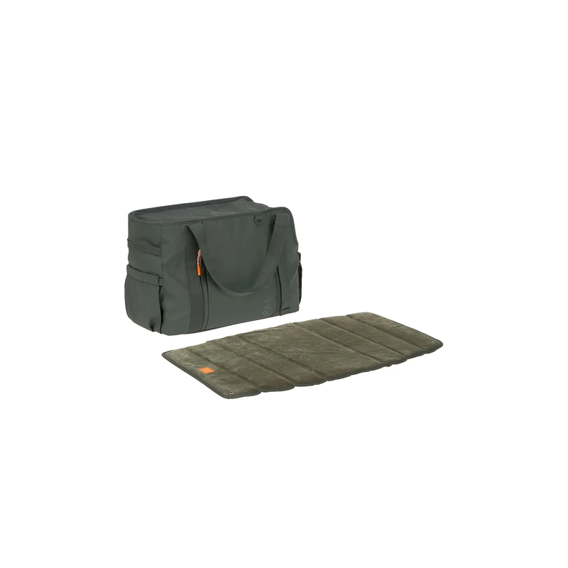 Palopa Hundetragetasche Weda in Dark Olive  Oliv Welpentasche | Reisetasche | Hundebett für unterwegs | Minileine für Sicherheit | bis 8 kg | stabiler