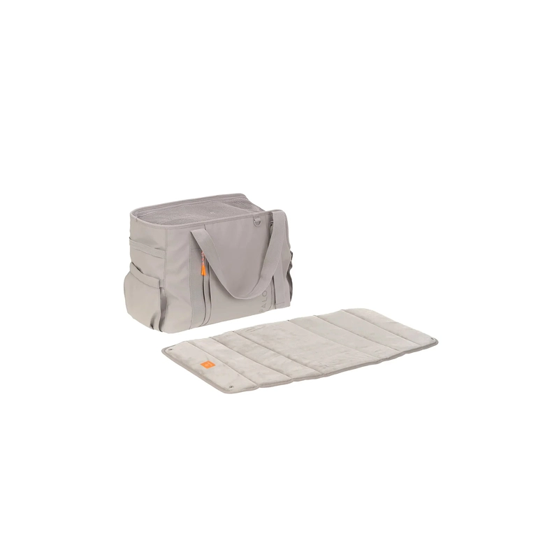 Palopa Hundetragetasche Weda in Taupe  Taupe Welpentasche | Reisetasche | Hundebett für unterwegs | Minileine für Sicherheit | bis 8 kg | stabiler Bod