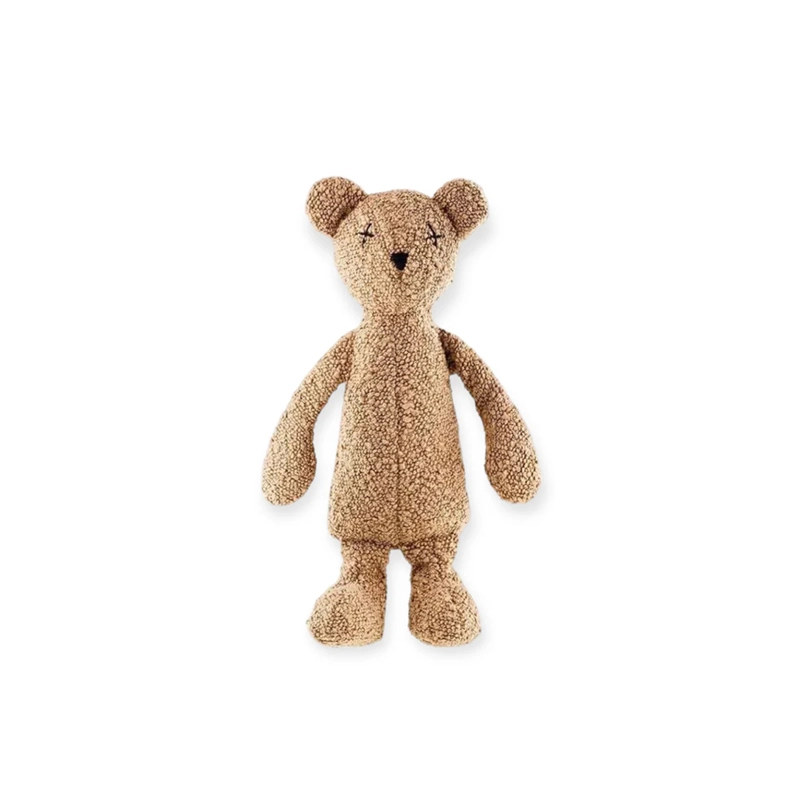 Lillabel Berty the Bear  Beige für Welpen | für alle Hunde | Spielzeug aus Naturprodukten | ungefährliches Spielzeug | langer Spaß