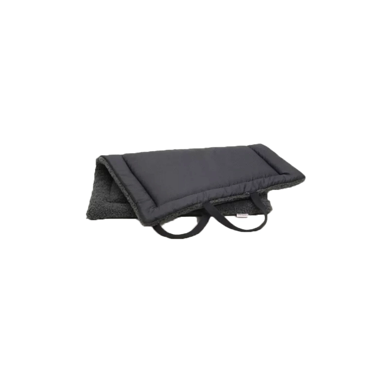 DOGS in the CITY Reisematte Travel Mat Matti graphit S S Grau