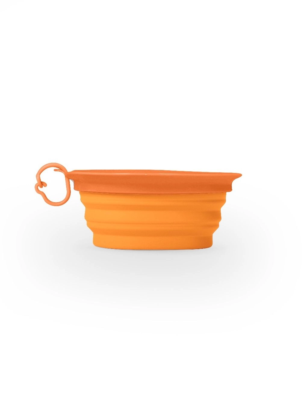 United Pets faltbarer Reisenapf Leaf Bowl orange  Rosa