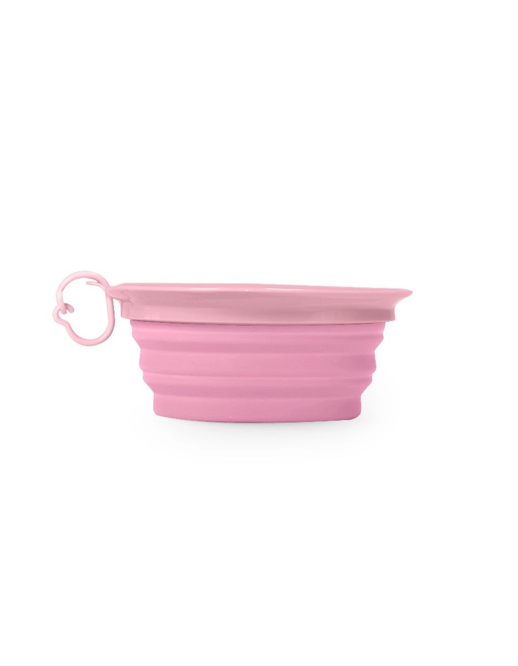 United Pets faltbarer Reisenapf Leaf Bowl pink  Rosa