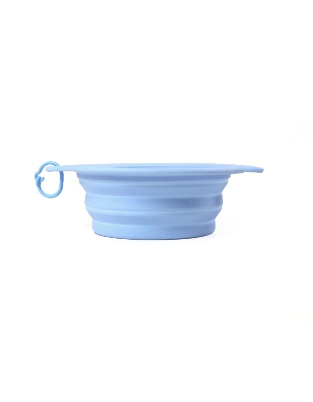 United Pets faltbarer Reisenapf Fish Bowl  Rosa