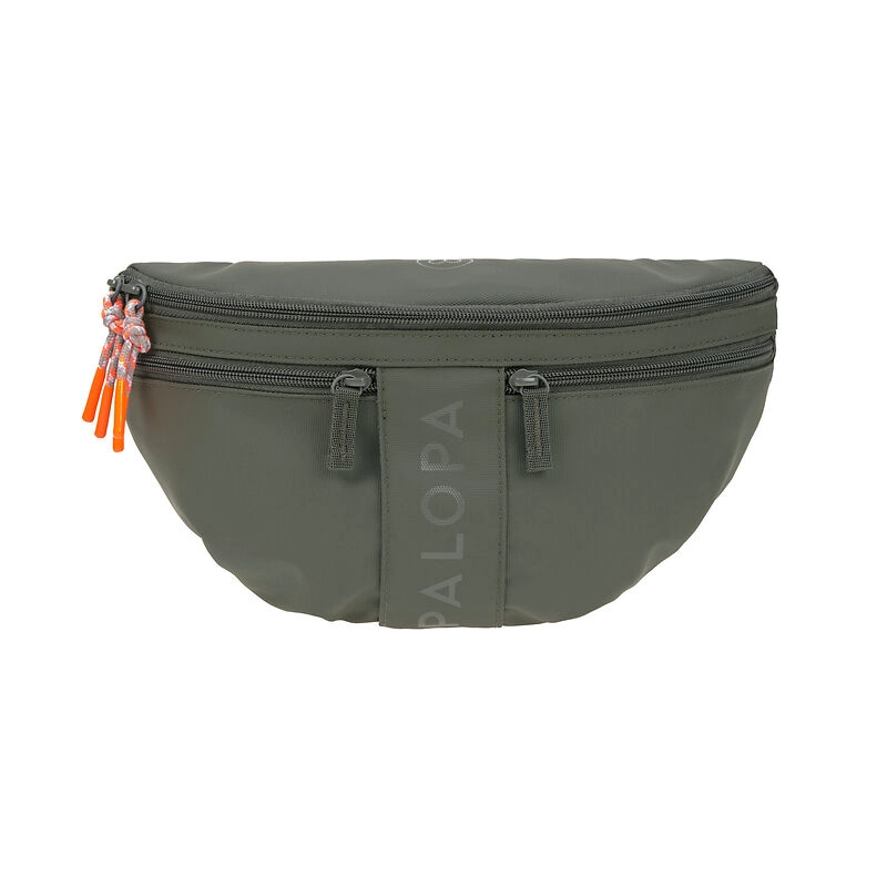 Palopa Leckerlibeutel Emma in Dark Olive  Taupe Leckerlibeutel | Gassitasche | viel Platz | für alle Utensilien | robust | mehrere Fächer | extra Fach