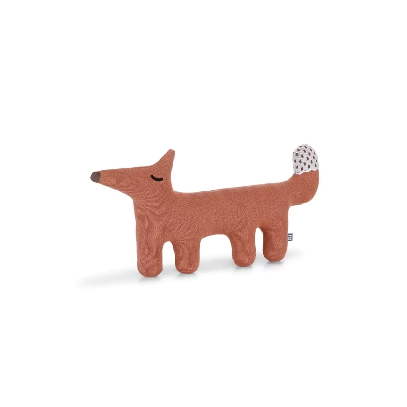 MiaCara Bosco Fuchs XS, S Braun für Welpen | für alle Hunde | Spielzeug aus Naturprodukten | ungefährliches Spielzeug | langer Spaß