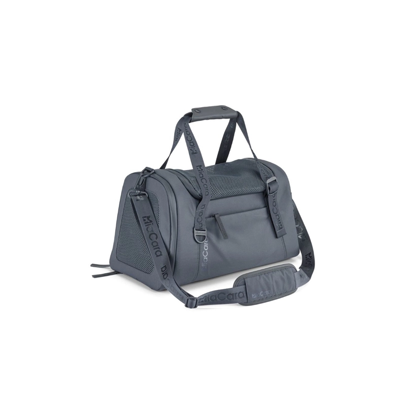 MiaCara Flugreisetasche Volata S S Anthrazit für Welpen | für kleine Hunde | geeignet für europäische Fluggesellschaften | Reisetasche | Hundetragetas