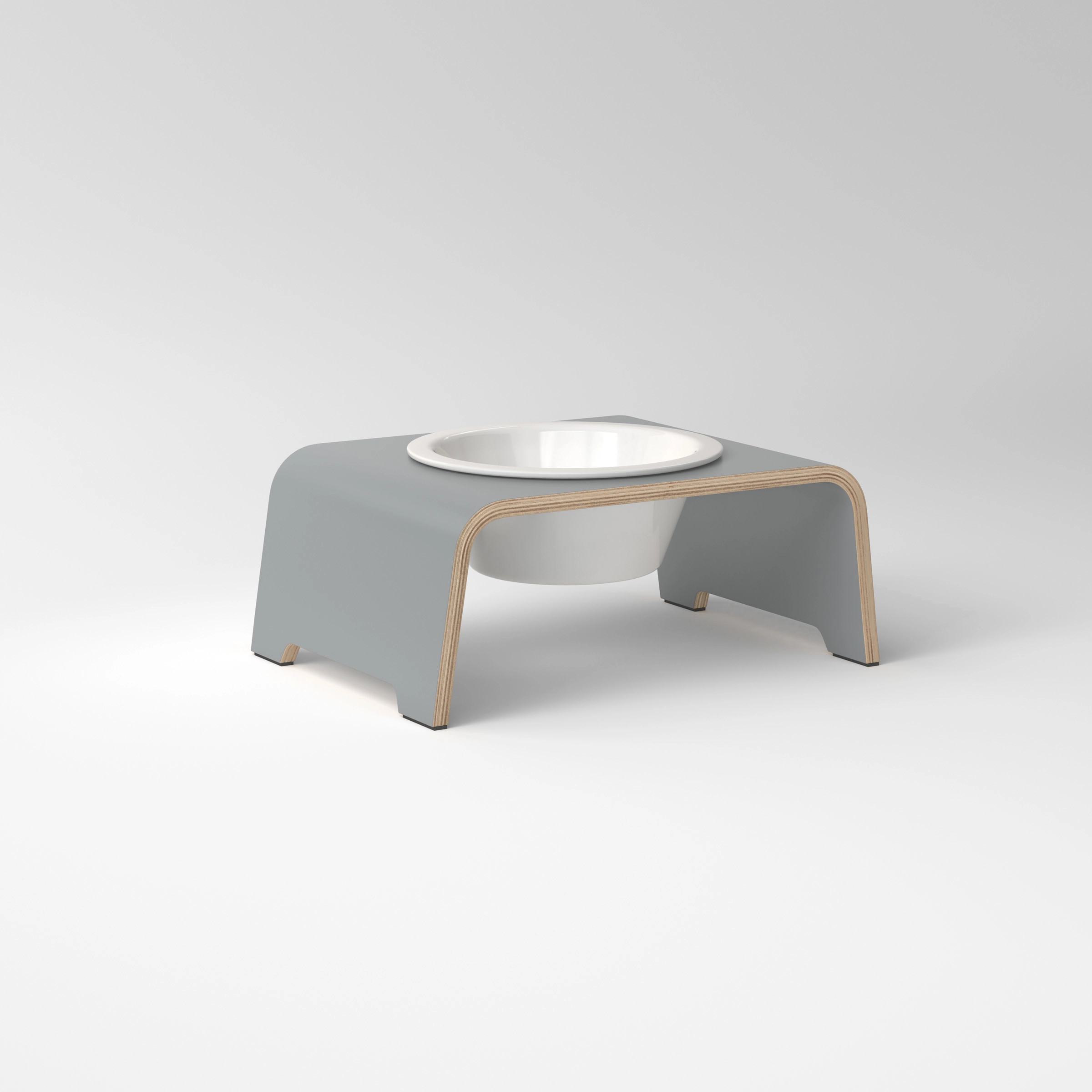 dogBar dogBar® Single in Grau M-small Porzellan M-small Grau