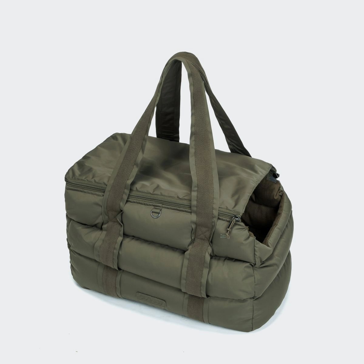 Cloud7 Hundetasche Montreal Light Olive M M Gelb Oliv Welpentasche | Reisetasche | Hundebett für unterwegs | Minileine für Sicherheit | bis 8 kg | sta